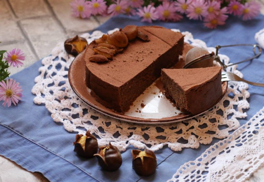 Čokoladni kesten kolač