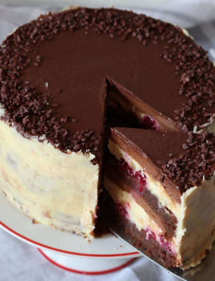 Čokoladna marcipan torta – bez brašna