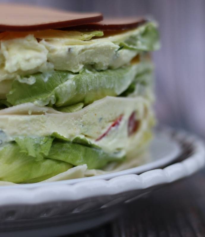 Slana salata torta – Low Carb