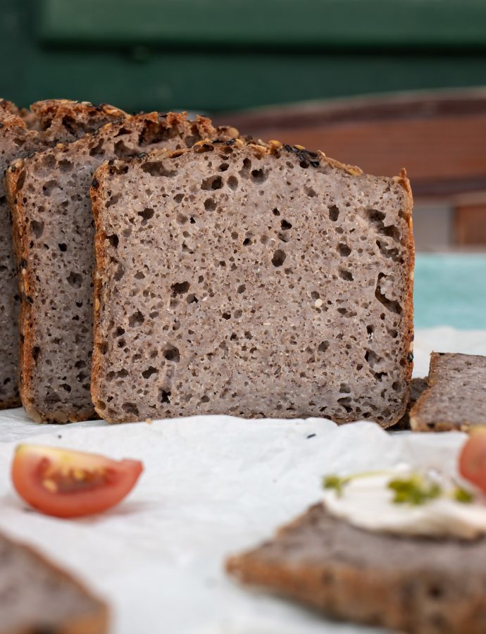 Bezglutenski hljeb od fermentisane heljde