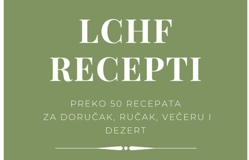 E book LCHF recepti