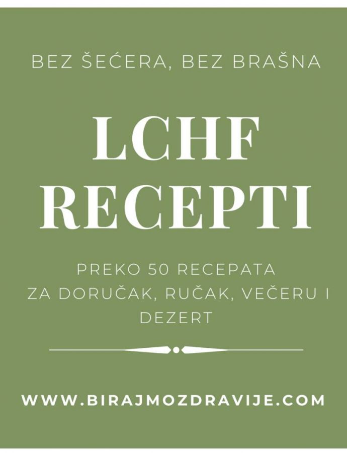 E book LCHF recepti